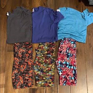 Lot of lularoe clothes